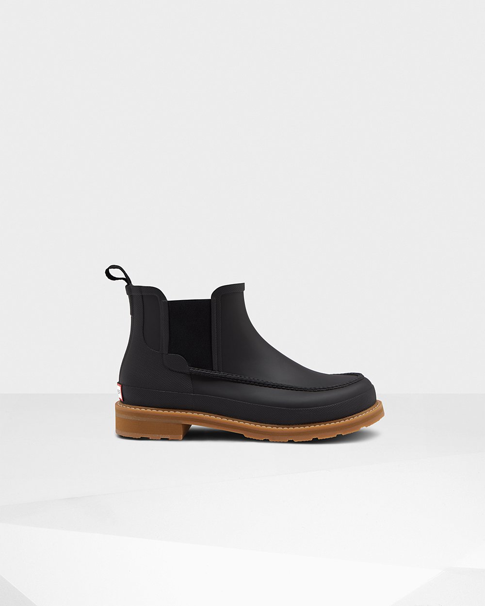 Chelsea Boots Herr - Hunter Original Moc Toe - Svarta - 093482-FWE